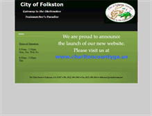 Tablet Screenshot of cityoffolkston-ga.gov